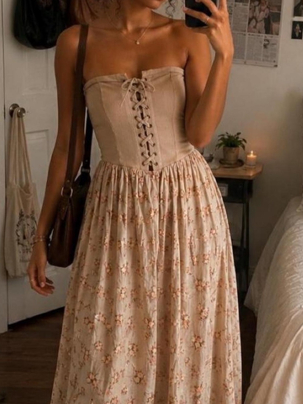 NWT Urban Outfitters BDG Gabriette midi dress S